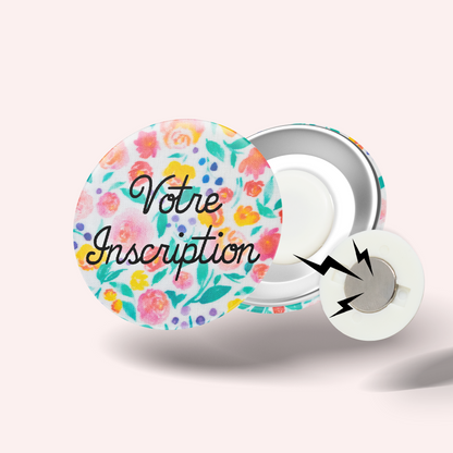 Pretty Flowers Badge 1