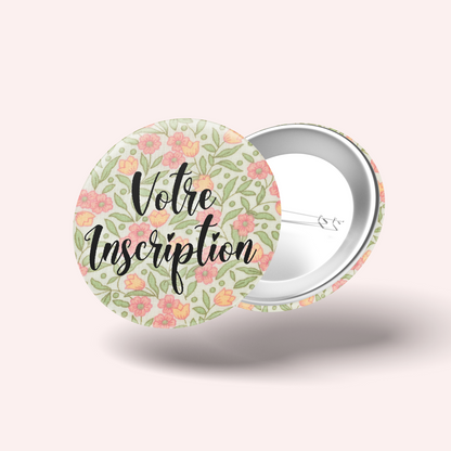 Pretty Flowers Badge 2