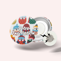 Sand Winter Owls Badge