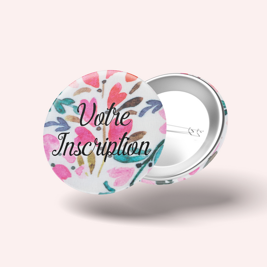 Spring Heart Badge