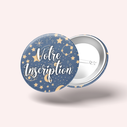 Badge Nuit Étoilee