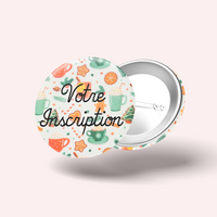 Badge Sucre d'orge