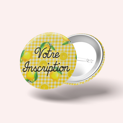 Badge Citronnade