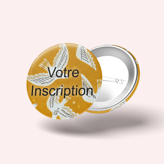 Badge Colombe