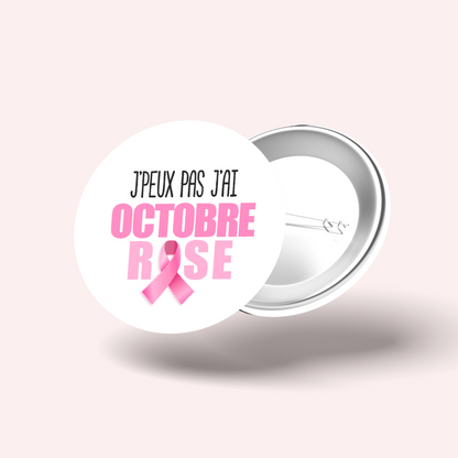 Pink October Badge 003