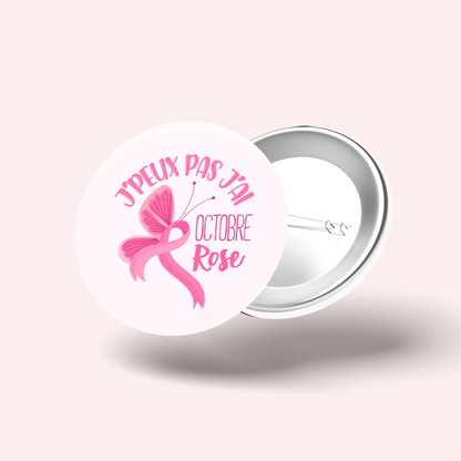 Pink October Badge 005