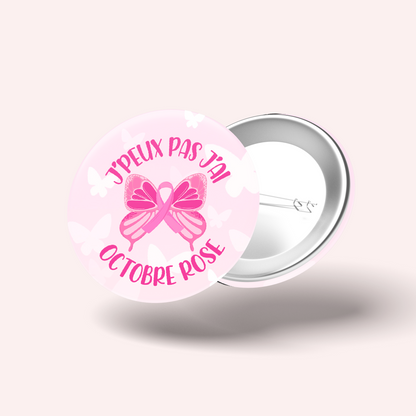 Pink October Badge 010
