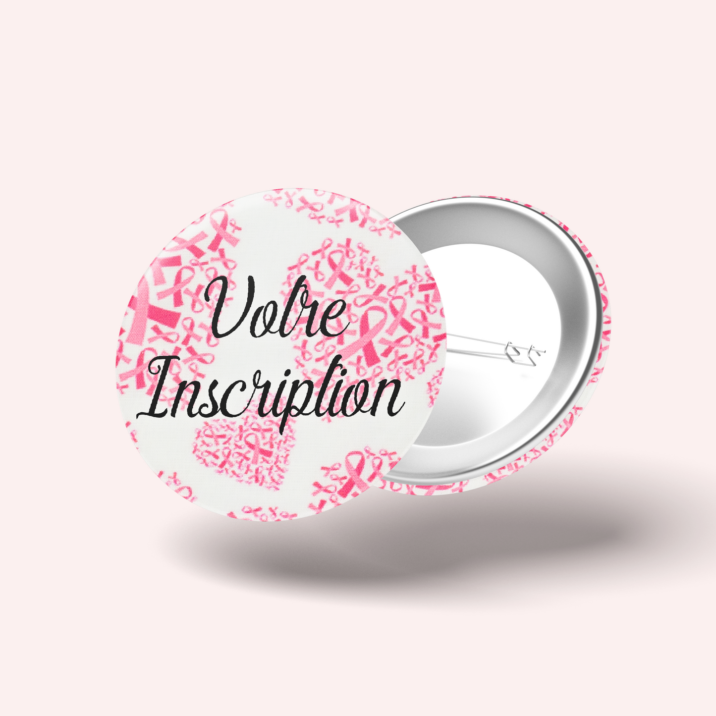 Badge Rubans coeurs