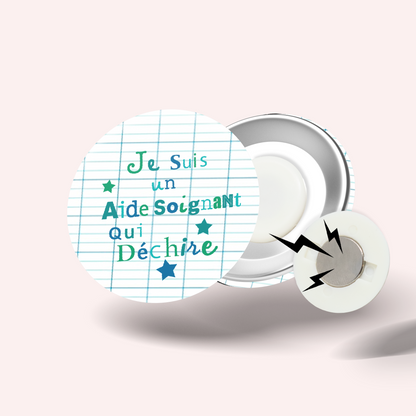 Badge Super aide-soignant 002