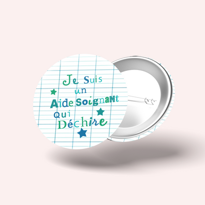 Badge Super aide-soignant 002