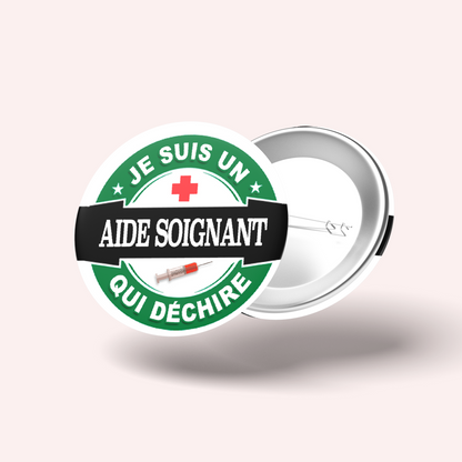 Badge Super aide-soignant 012