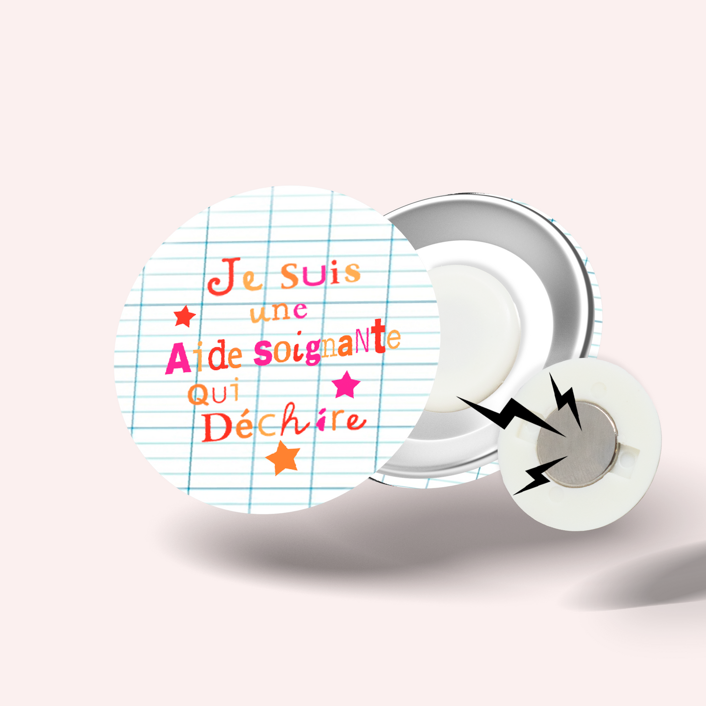 Badge Super aide-soignante 002