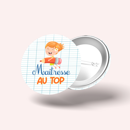 Badge Super maîtresse 002