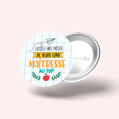 Badge Super maîtresse 006