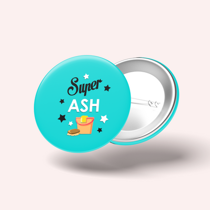 Super job badge 008 ASH
