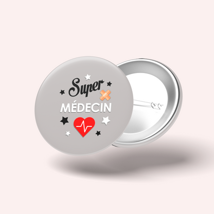 Badge Super métier 011 Médecin