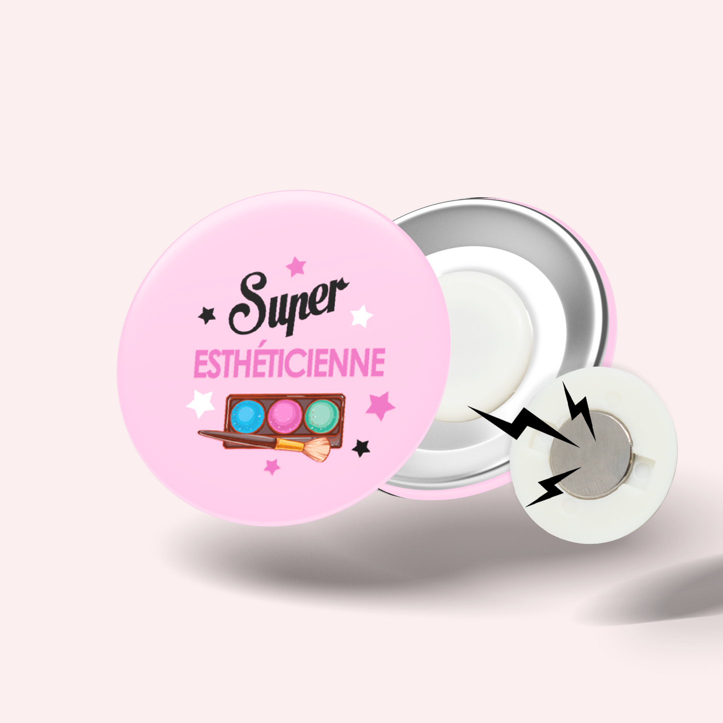 Super job badge 025 Beautician