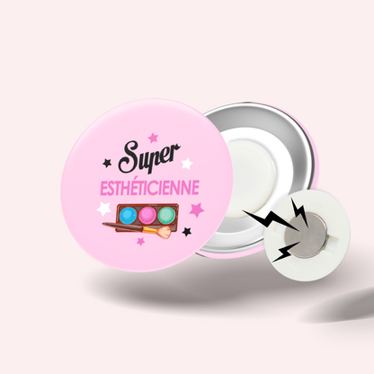 Super job badge 025 Beautician