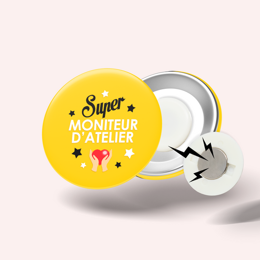 Super job badge 026 Workshop monitor