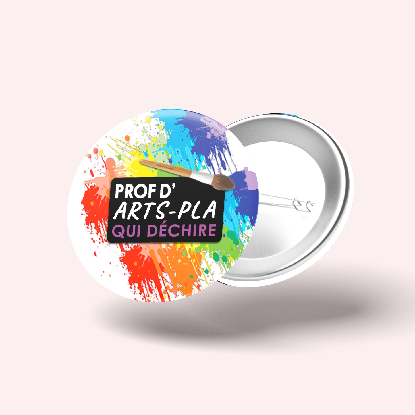 Badge Super prof 009 Arts-plastiques