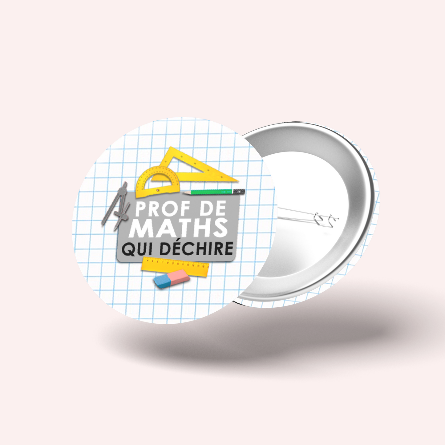 Badge Super prof 011 Maths