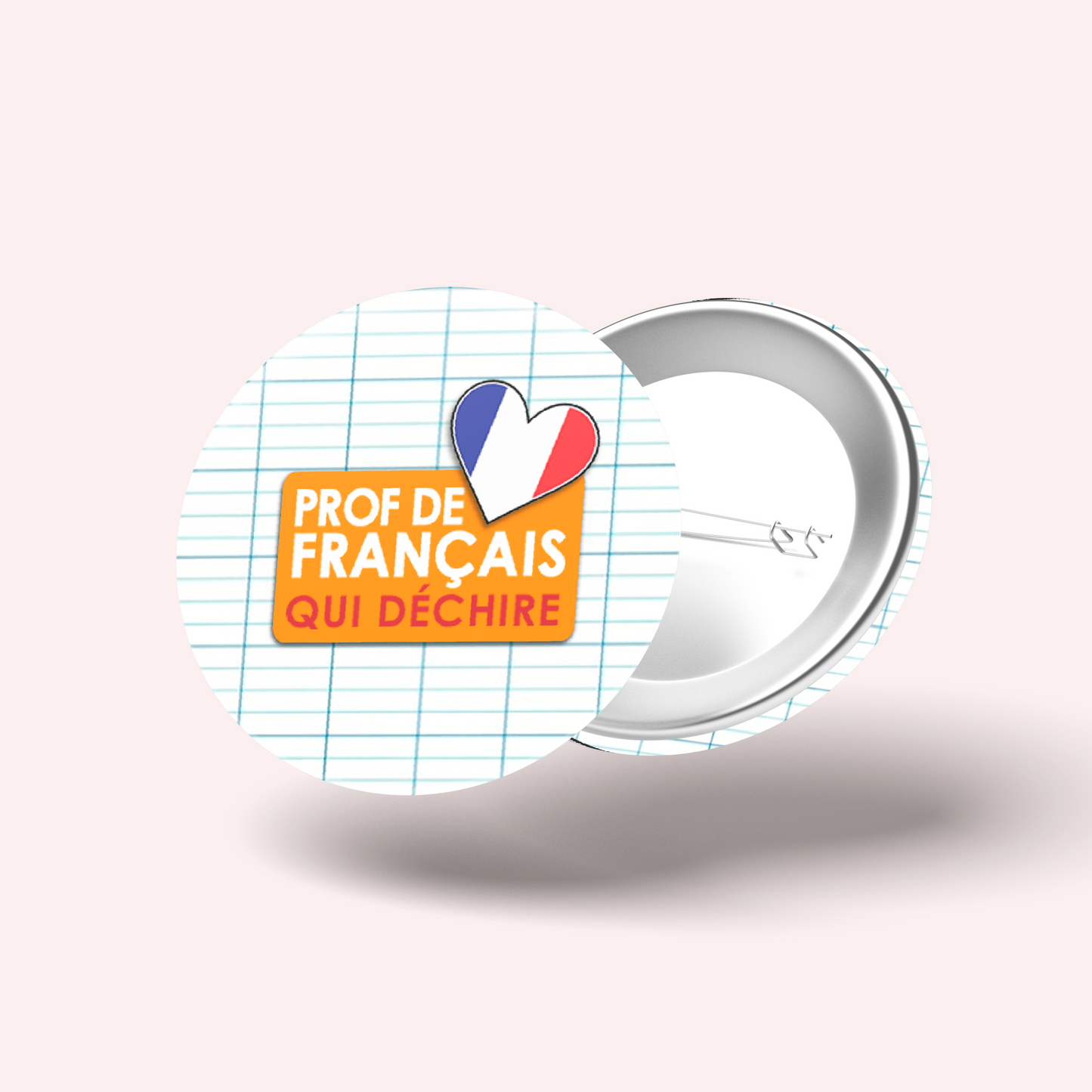 Badge Super prof 012 Français