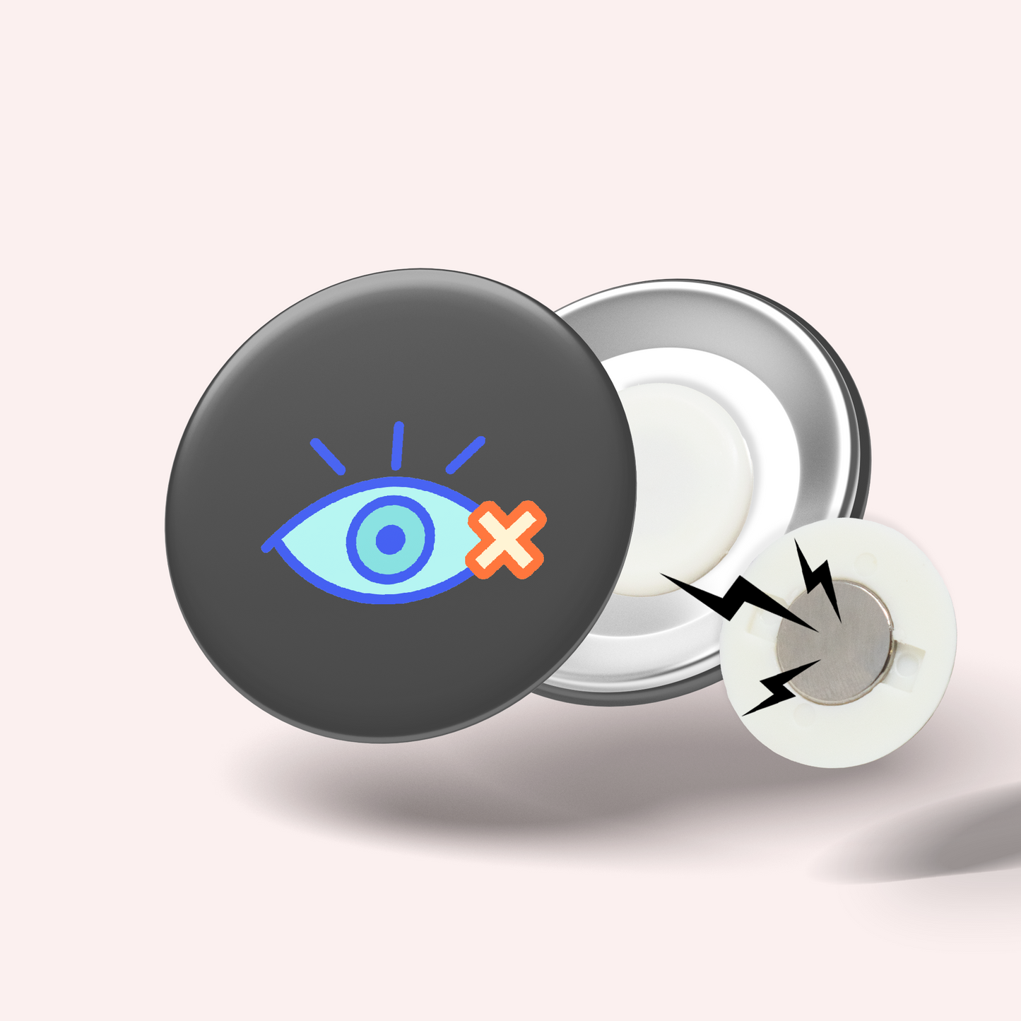 Blind Symbol Badge