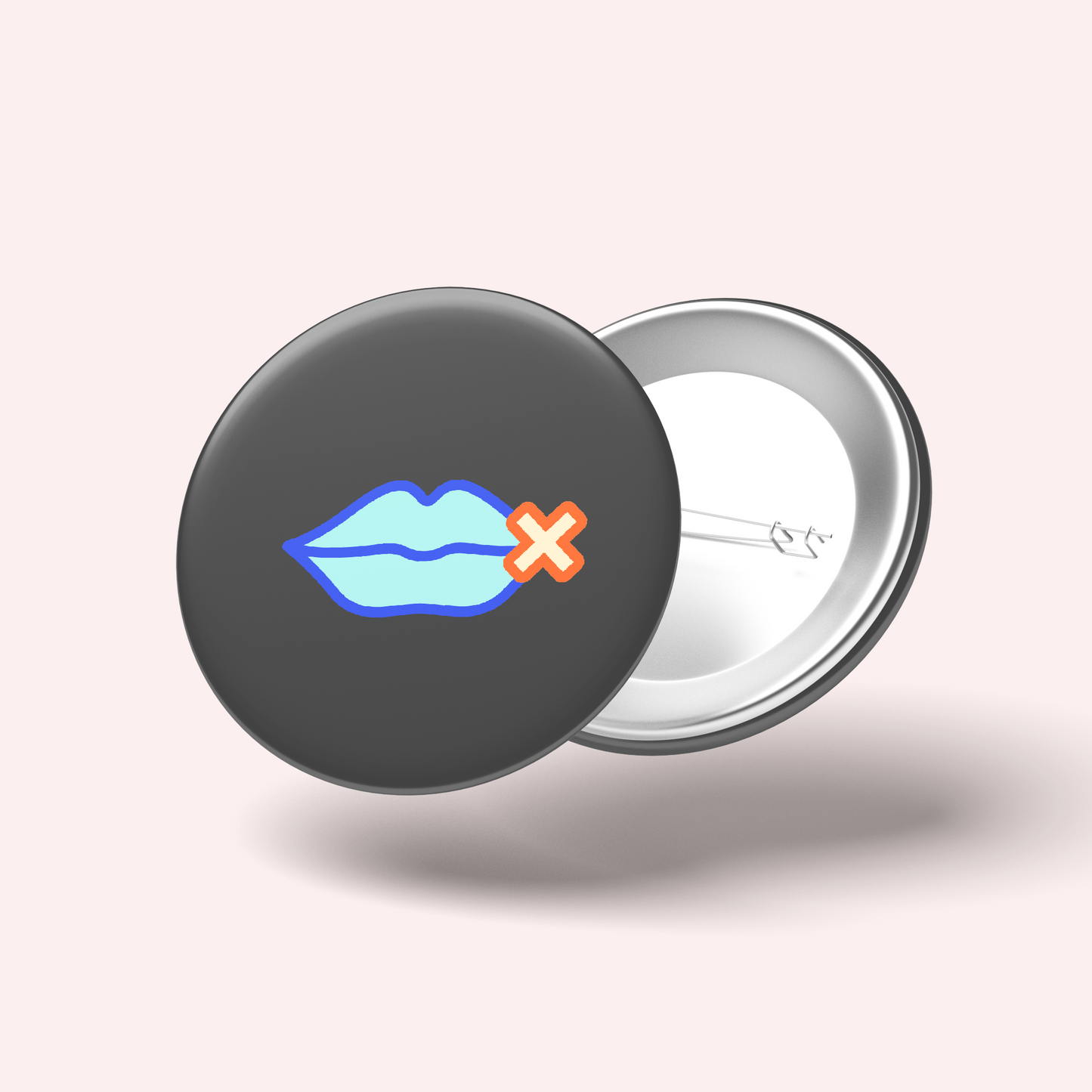 Mute Symbol Badge