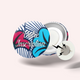 Badge Wax Fuchsia Ciel