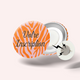 Badge Zèbre Rose