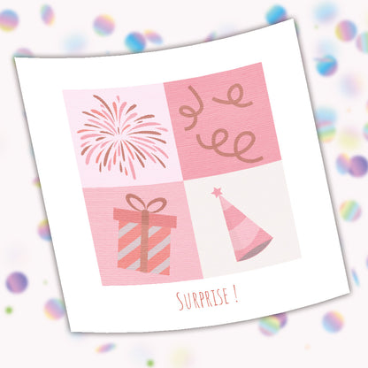 Emballage cadeau + Carte