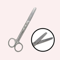 Straight foam scissors
