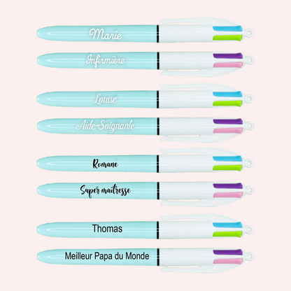 Stylo BIC 4 couleurs FUN