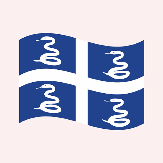 Drapeau Martinique ancien