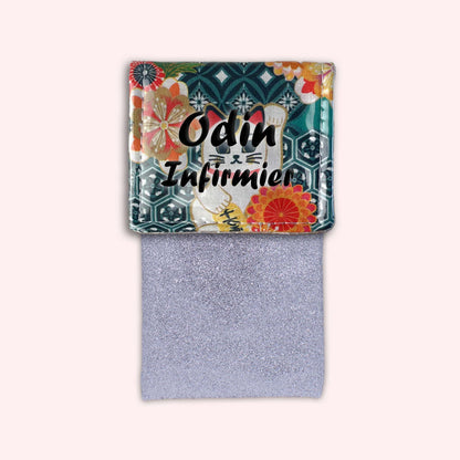 Pochette aimantée Chat Blanc