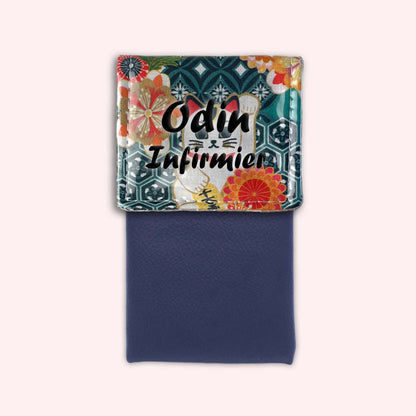 Pochette aimantée Chat Blanc