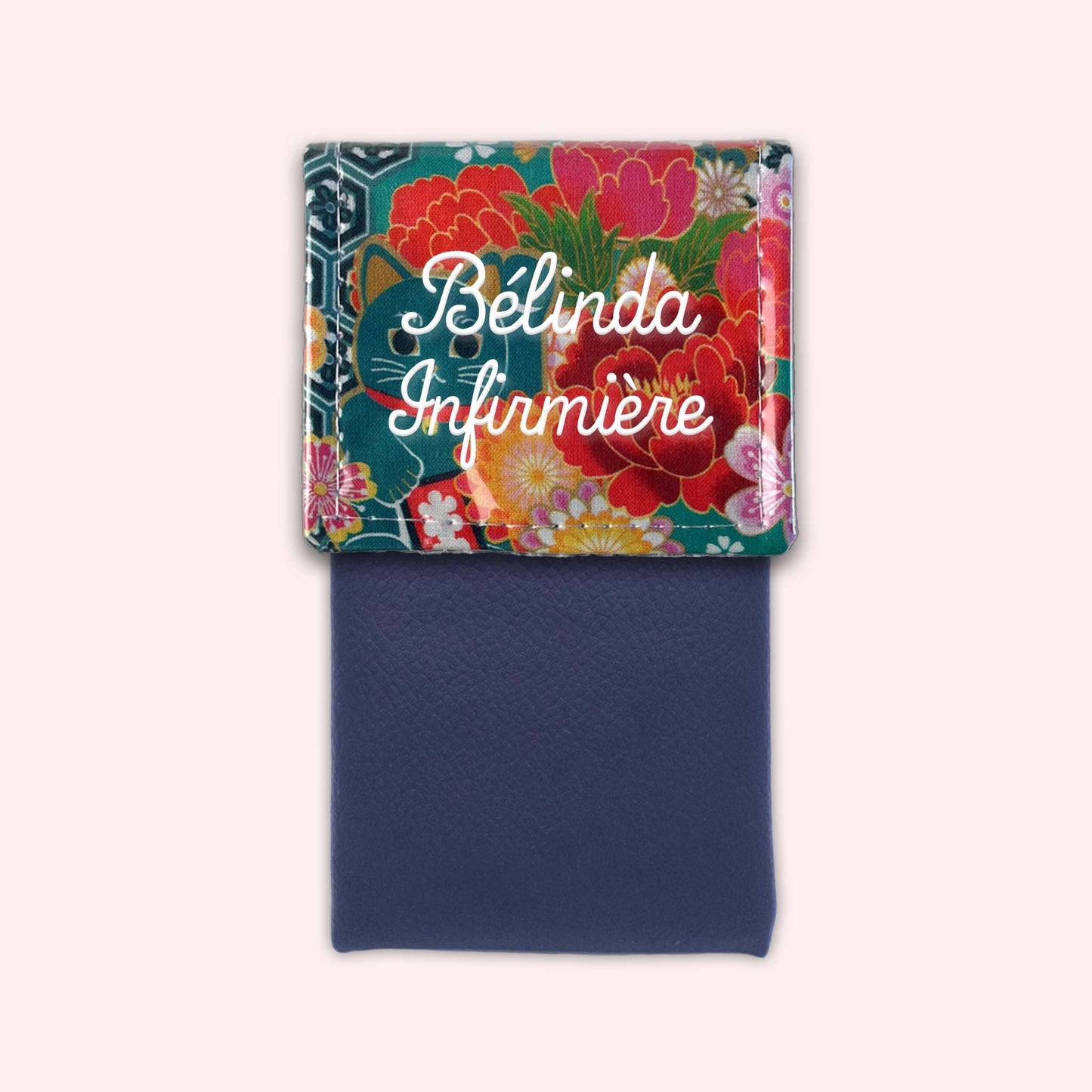Blue Cat Magnetic Pouch