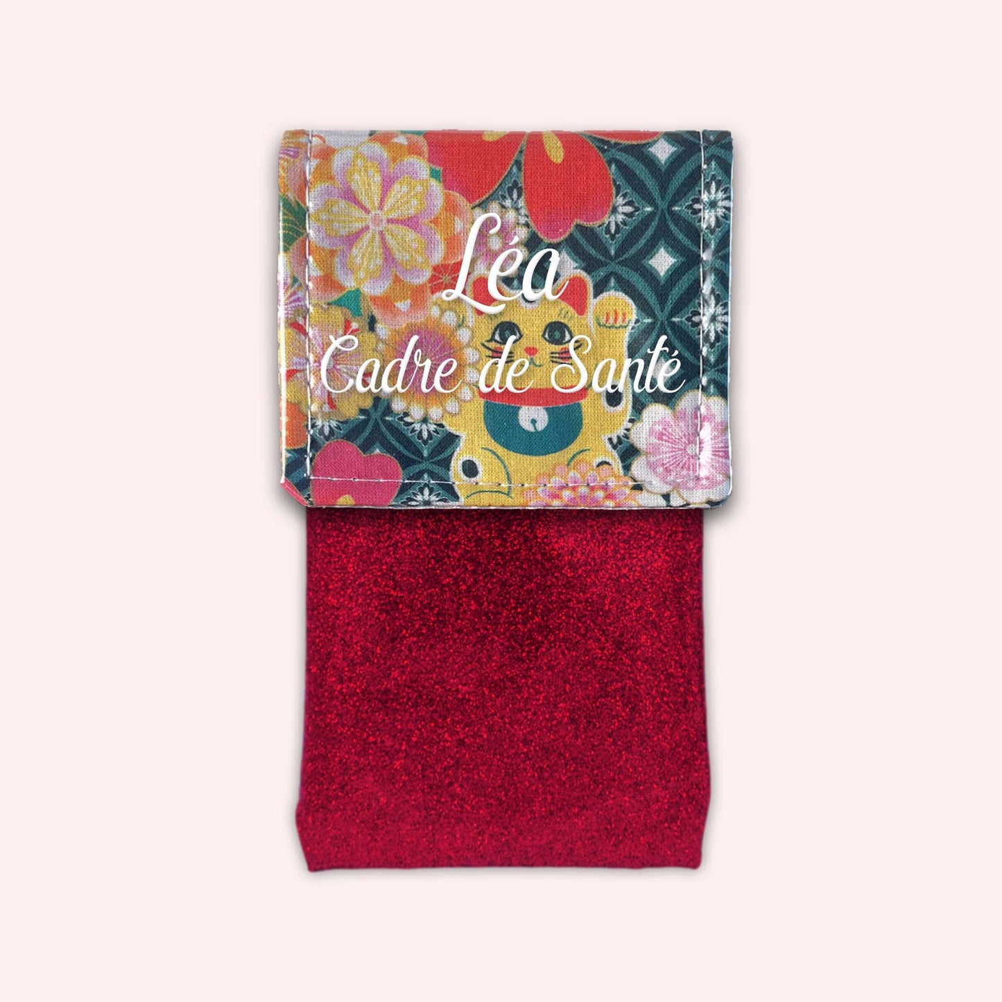 Yellow Cat Magnetic Pouch