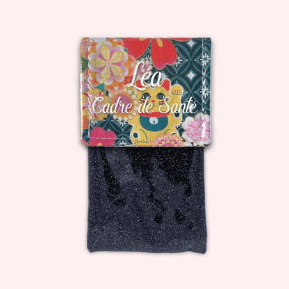 Yellow Cat Magnetic Pouch