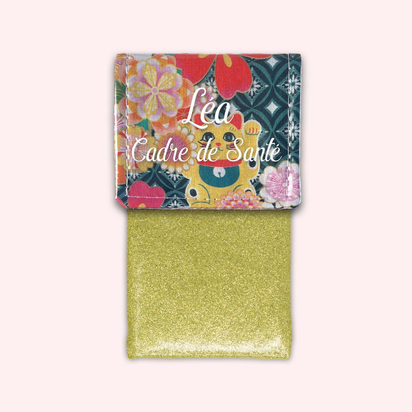 Yellow Cat Magnetic Pouch