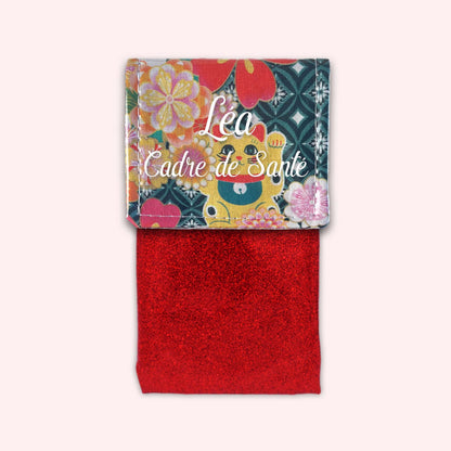 Yellow Cat Magnetic Pouch