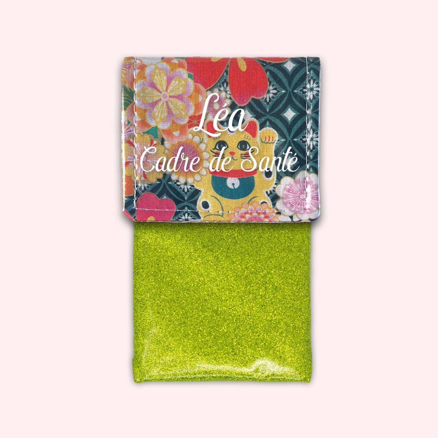 Yellow Cat Magnetic Pouch