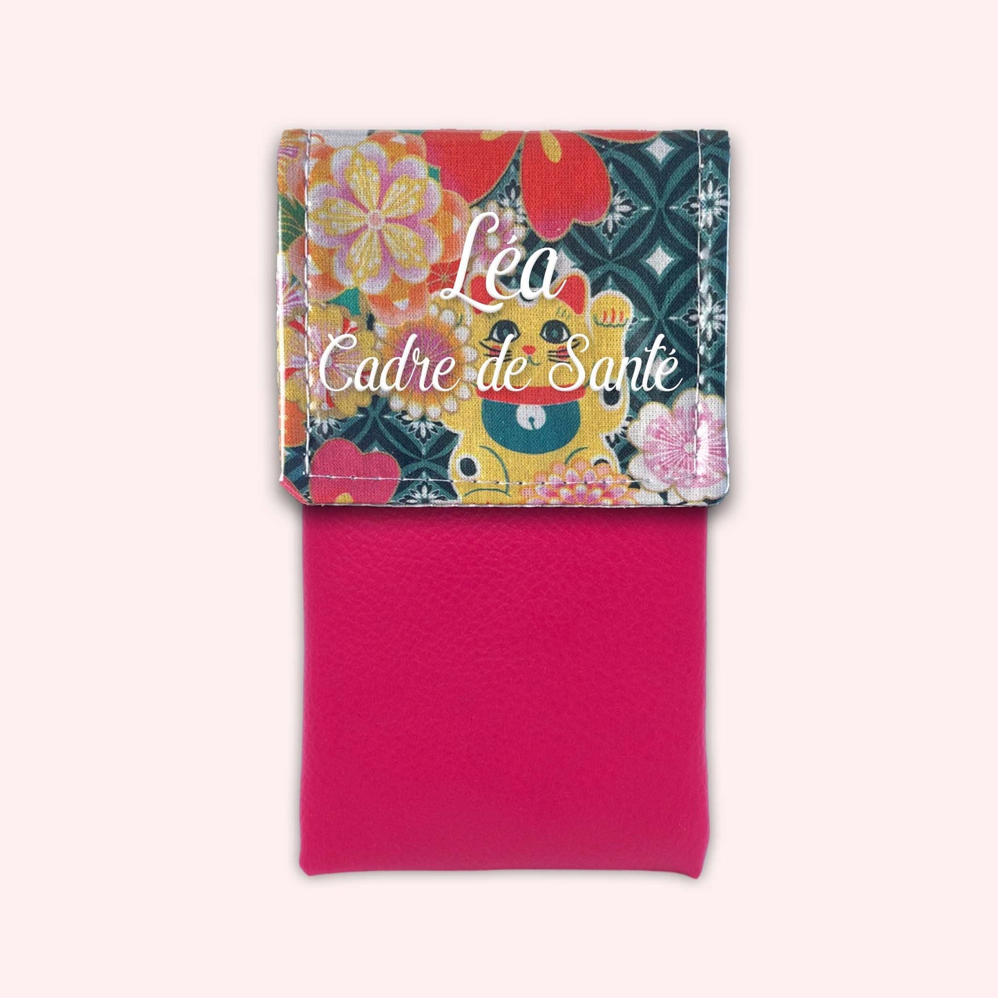 Yellow Cat Magnetic Pouch