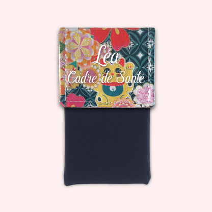 Yellow Cat Magnetic Pouch
