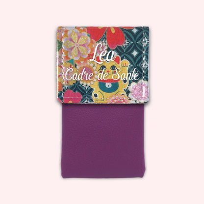 Yellow Cat Magnetic Pouch