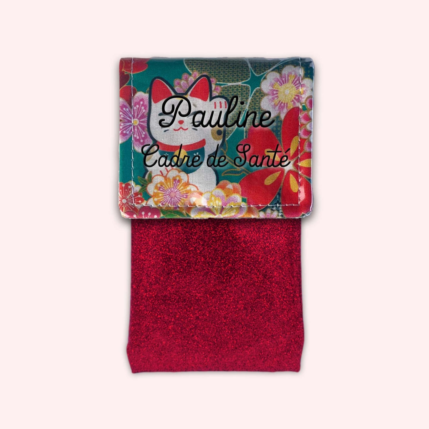 Maneki Cat Magnetic Pouch