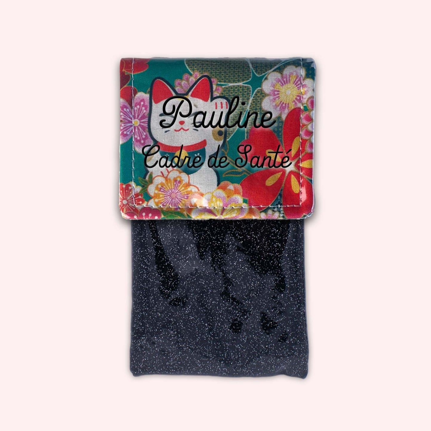 Maneki Cat Magnetic Pouch