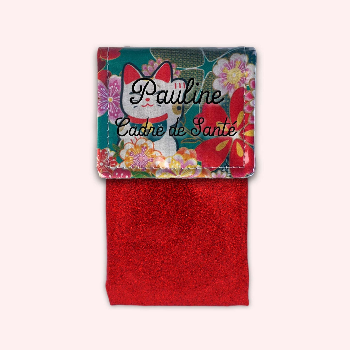Maneki Cat Magnetic Pouch