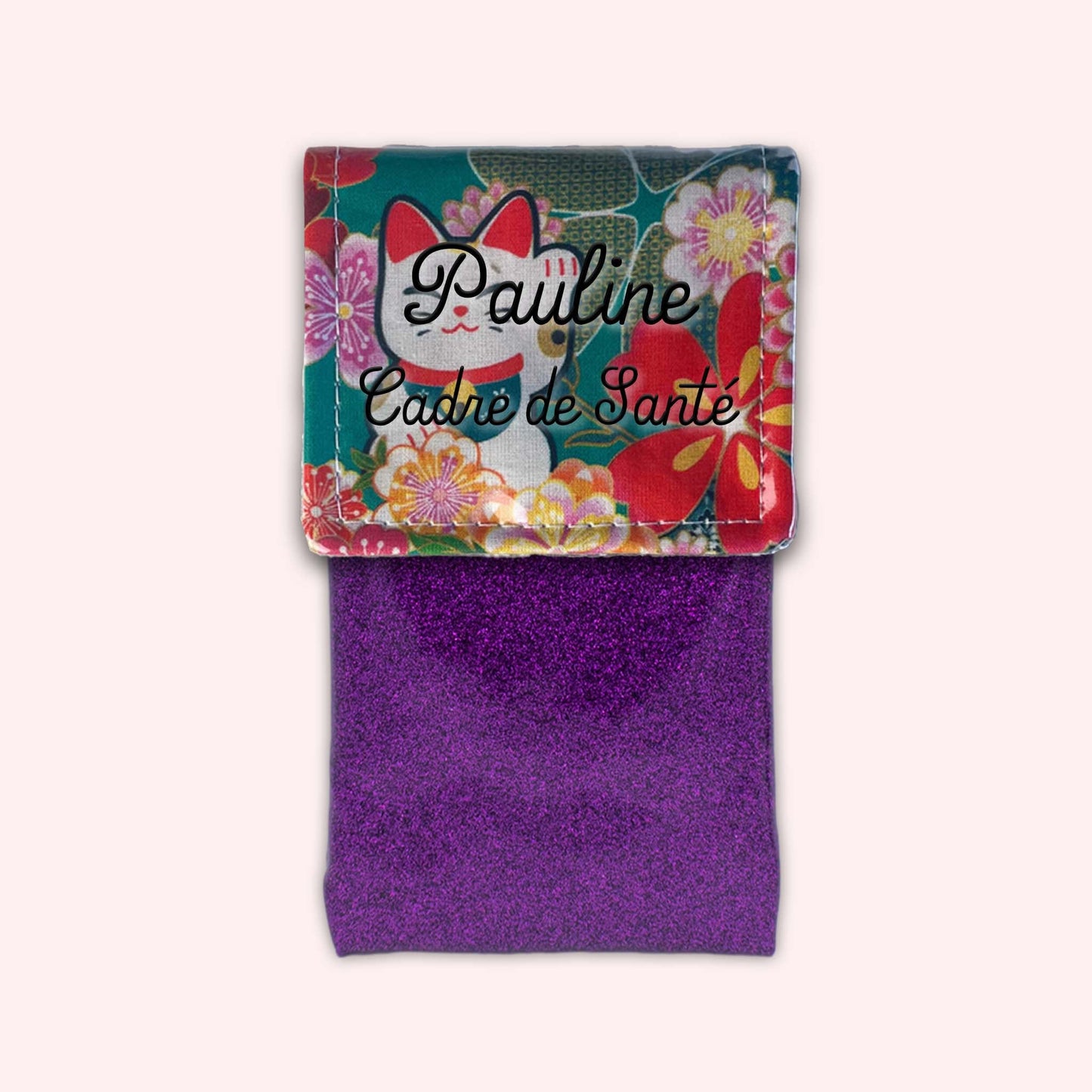 Maneki Cat Magnetic Pouch