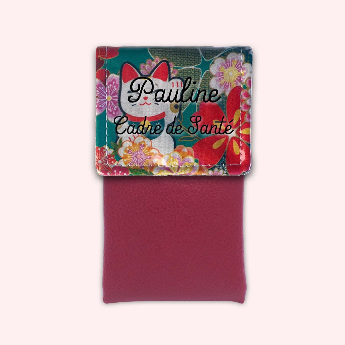 Maneki Cat Magnetic Pouch